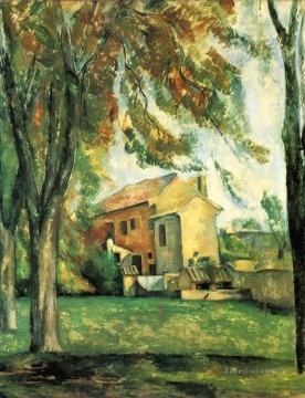 Paul Cezanne Painting - The pond of the Jas de Bouffan Paul Cezanne
